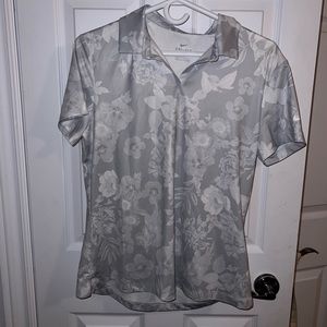 Nike Womens Dri-Fit UV Floral Polo